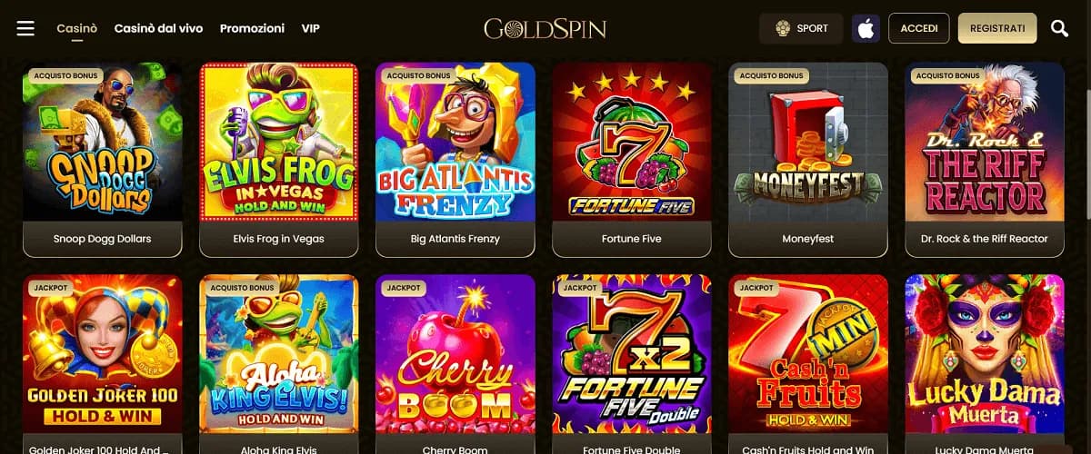 goldspin casino