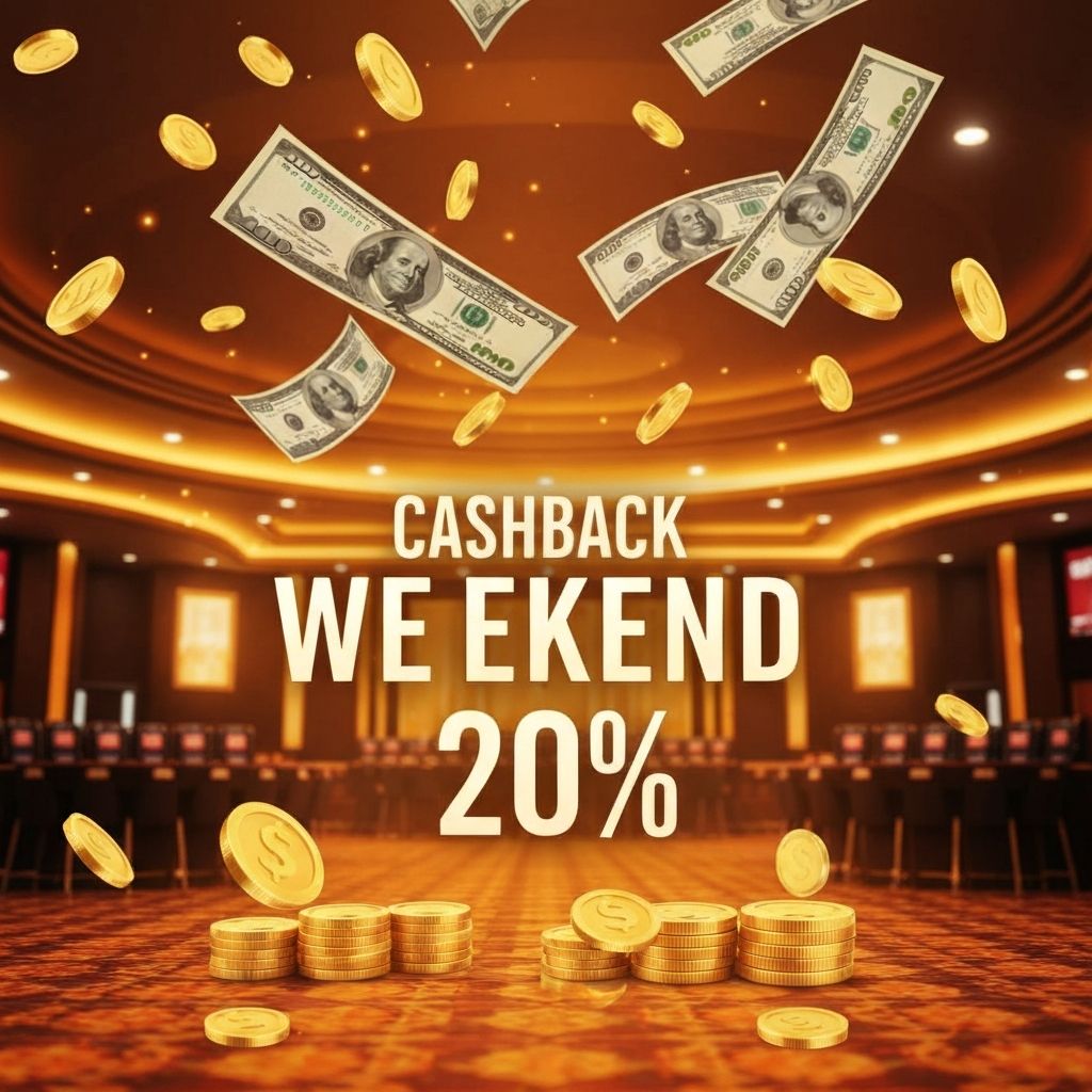 Cashback Weekend 20% - Rimborso fino a 2000 EUR